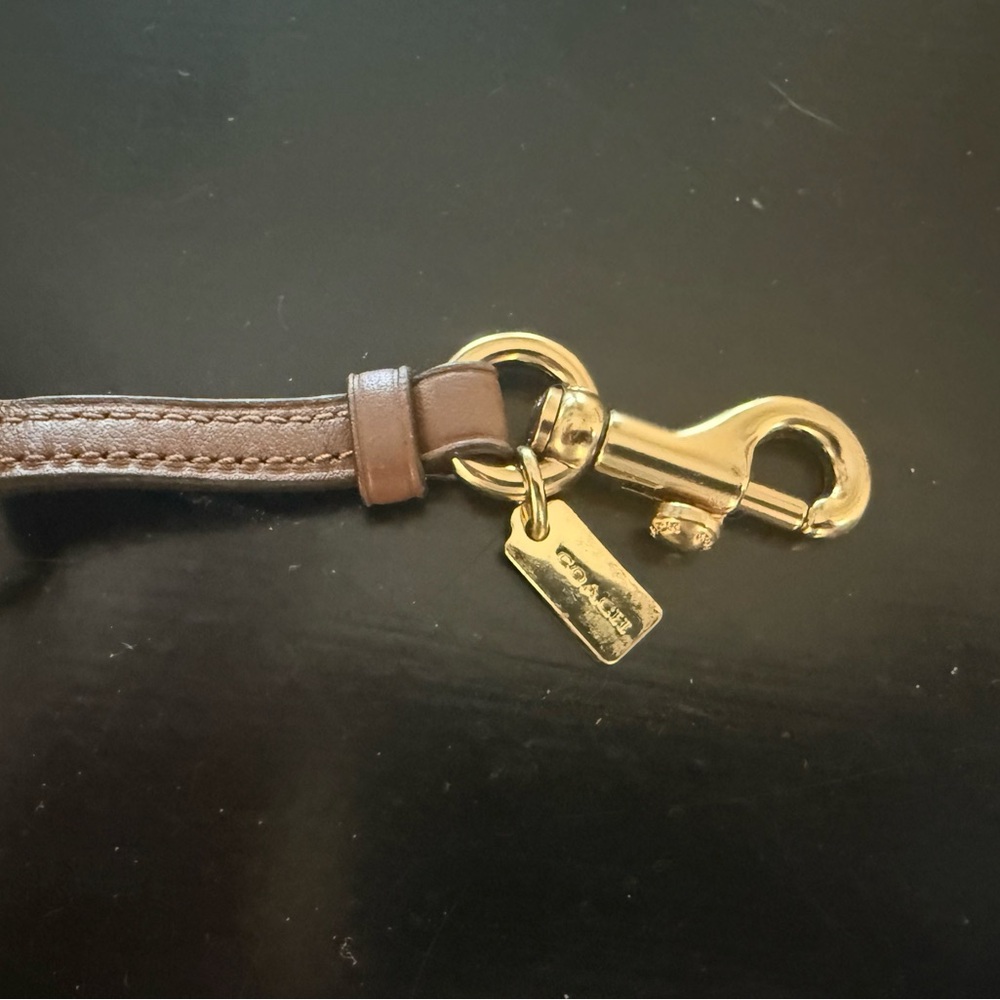 Coach Brown Signature Eyeglasses case - Picture 5 of 11